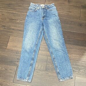 Zara High Rise Blue Women's Jeans